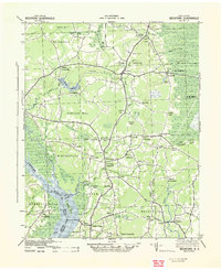 1940 Map of Beckford