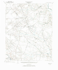 1904 Map of Edgecombe County, NC, 1973 Print