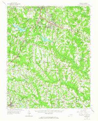 Download a high-resolution, GPS-compatible USGS topo map for Garner, NC (1965 edition)