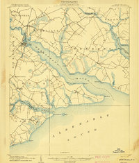 1906 Map of Hertford