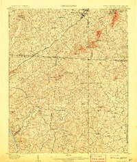 1908 Map of Kings Mountain