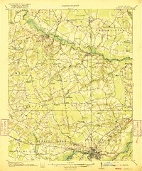 1916 Map of Kinston, NC