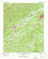 Download a high-resolution, GPS-compatible USGS topo map for Marion, NC (1972 edition)