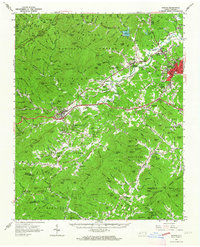 Download a high-resolution, GPS-compatible USGS topo map for Marion, NC (1964 edition)