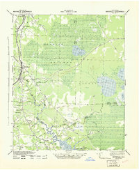 Download a high-resolution, GPS-compatible USGS topo map for Maysville, NC (1942 edition)