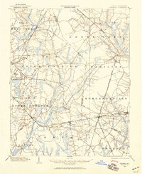 1902 Map of Parmele, 1959 Print