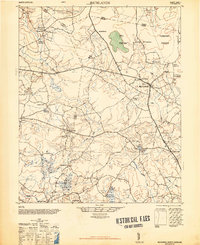 preview thumbnail of historical topo map of Richlands, NC in 1948