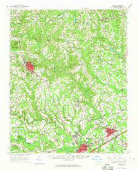 Download a high-resolution, GPS-compatible USGS topo map for Selma, NC (1965 edition)