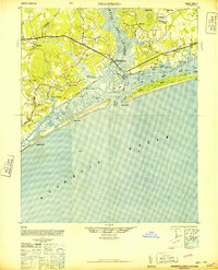 1948 Map of Swansboro