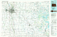 preview thumbnail of historical topo map of Fargo, ND in 1985