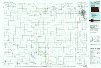 Download a high-resolution, GPS-compatible USGS topo map for Grand Forks, ND (1985 edition)