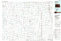 1985 Map of Galesburg, ND