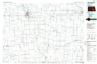 preview thumbnail of historical topo map of Jamestown, ND in 1986
