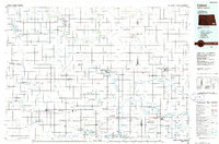 preview thumbnail of historical topo map of Lisbon, ND in 1986