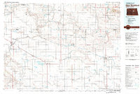 1981 Map of Harvey, ND