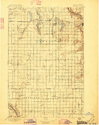 1897 Map of LaMoure County, ND