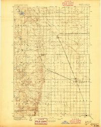 1896 Map of Monango, ND