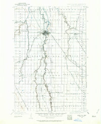 1895 Map of Fargo, 1964 Print