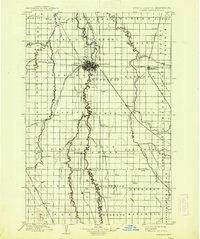 Download a high-resolution, GPS-compatible USGS topo map for Fargo, ND (1938 edition)