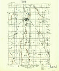 Download a high-resolution, GPS-compatible USGS topo map for Fargo, ND (1949 edition)