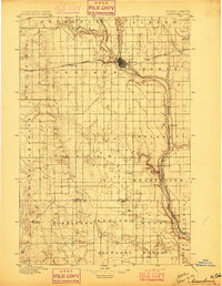 1896 Map of Jamestown, ND