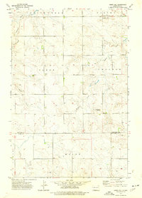 Download a high-resolution, GPS-compatible USGS topo map for Abbey Hill, ND (1977 edition)