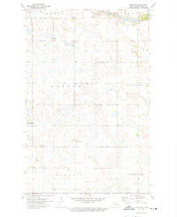 Download a high-resolution, GPS-compatible USGS topo map for Adams SE, ND (1975 edition)