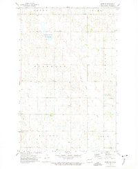preview thumbnail of historical topo map of Walsh County, ND in 1972