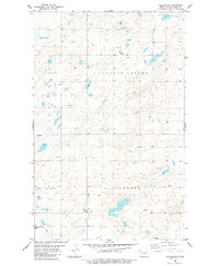 preview thumbnail of historical topo map of Divide County, ND in 1983