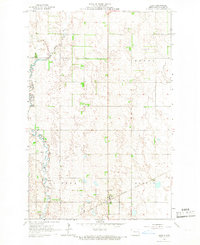 Download a high-resolution, GPS-compatible USGS topo map for Alice, ND (1967 edition)