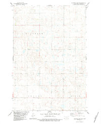 Download a high-resolution, GPS-compatible USGS topo map for Alkaline Lake SW, ND (1983 edition)