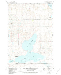 preview thumbnail of historical topo map of Kidder County, ND in 1983