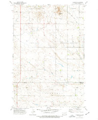 Download a high-resolution, GPS-compatible USGS topo map for Amidon SE, ND (1977 edition)