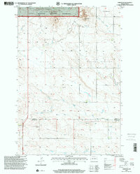 Download a high-resolution, GPS-compatible USGS topo map for Amidon SE, ND (2001 edition)
