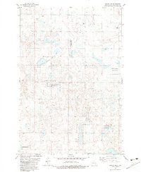 Download a high-resolution, GPS-compatible USGS topo map for Ashley NE, ND (1983 edition)