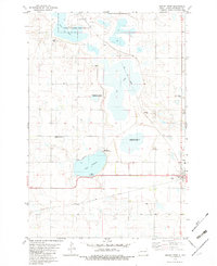 Download a high-resolution, GPS-compatible USGS topo map for Ashley West, ND (1983 edition)