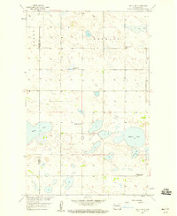 preview thumbnail of historical topo map of Pierce County, ND in 1958