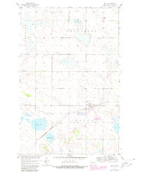 Download a high-resolution, GPS-compatible USGS topo map for Balta, ND (1980 edition)