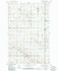 Download a high-resolution, GPS-compatible USGS topo map for Barlow, ND (1986 edition)
