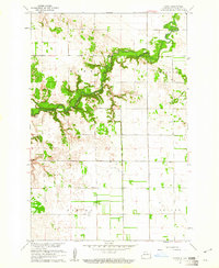 Download a high-resolution, GPS-compatible USGS topo map for Barrie, ND (1961 edition)