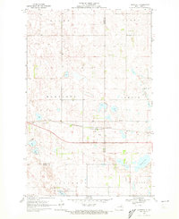 Download a high-resolution, GPS-compatible USGS topo map for Bartlett, ND (1972 edition)