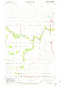 Download a high-resolution, GPS-compatible USGS topo map for Bathgate NE, ND (1973 edition)