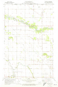 Download a high-resolution, GPS-compatible USGS topo map for Bathgate, ND (1973 edition)