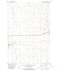 Download a high-resolution, GPS-compatible USGS topo map for Beach East, ND (1980 edition)