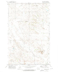 Download a high-resolution, GPS-compatible USGS topo map for Bear Butte, ND (1975 edition)