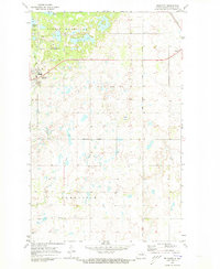 Download a high-resolution, GPS-compatible USGS topo map for Belcourt, ND (1973 edition)