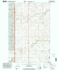 Download a high-resolution, GPS-compatible USGS topo map for Belfield SW, ND (2001 edition)