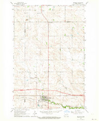 Download a high-resolution, GPS-compatible USGS topo map for Belfield, ND (1964 edition)