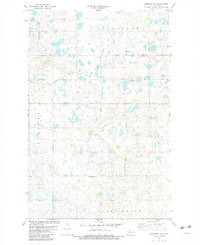 preview thumbnail of historical topo map of McLean County, ND in 1981
