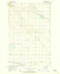 Download a high-resolution, GPS-compatible USGS topo map for Bergen, ND (1958 edition)